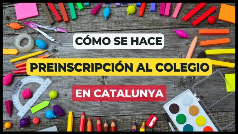 Guía para inscribir a un niño en escuelas de El Prat de Llobregat